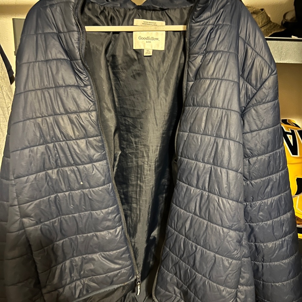 Goodfellow & Co Men's Navy Quilted Jacket